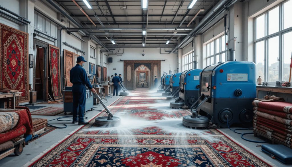 قالیشویی سنتی و اتوماتیک